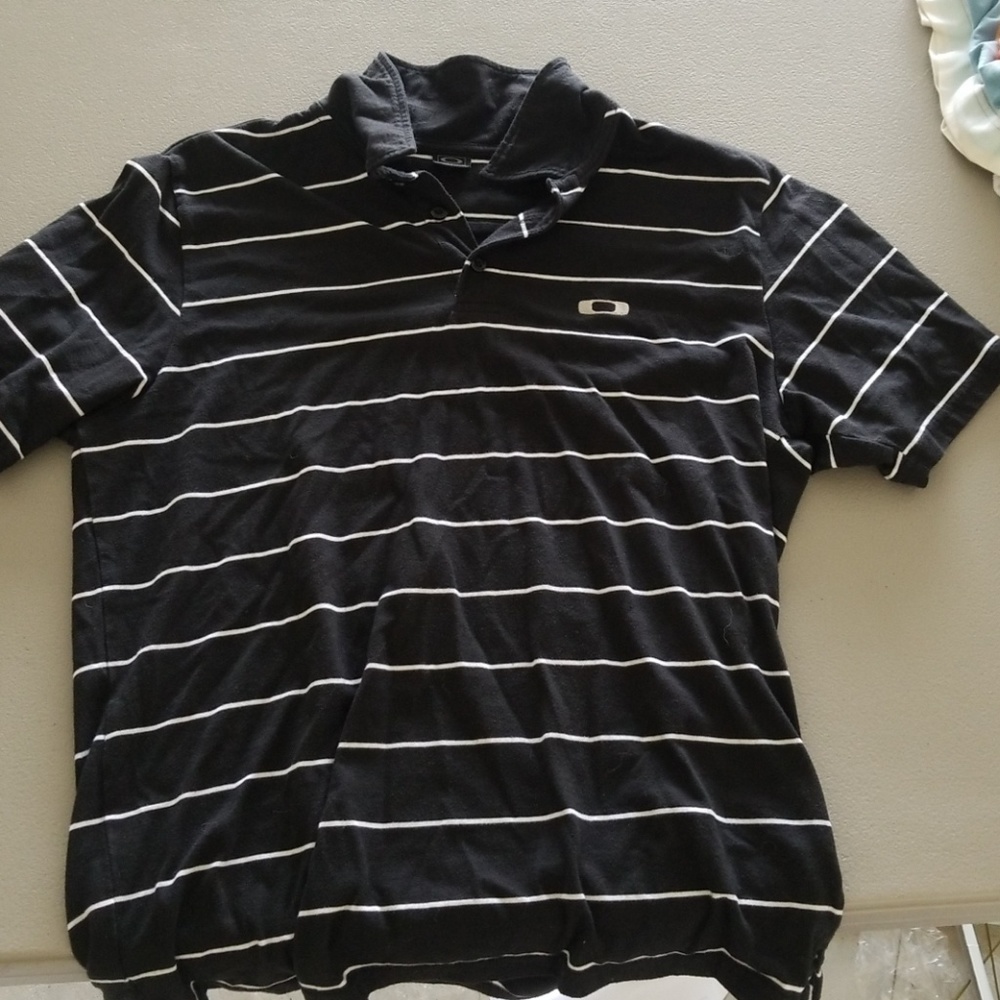 Okaley  black polo